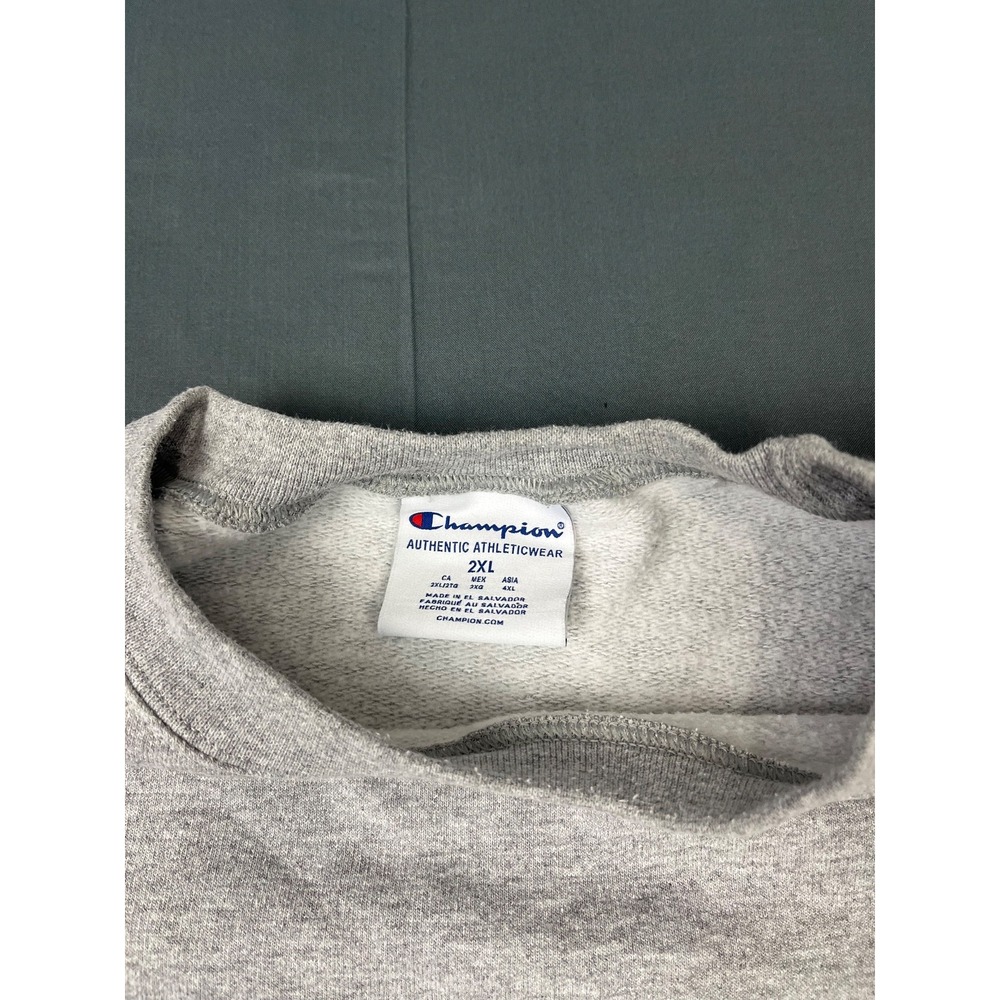 Loyola University Chicago Ramblers Sweatshirt Mens 2XL Gray Crew Neck  Champion - Picture 3 of 7
